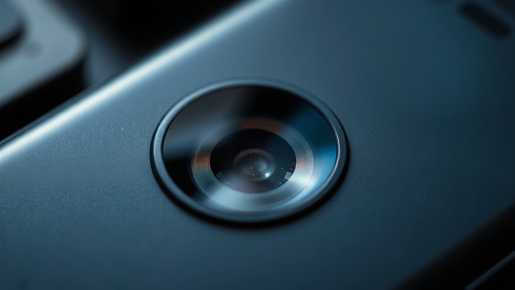 Mi Max 3 rear camera lens showing degraded image quality